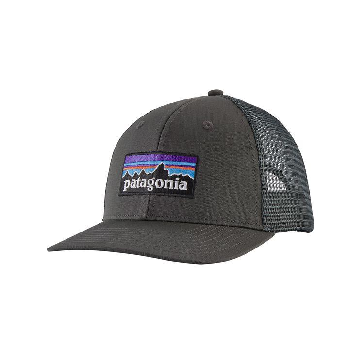 P-6 Logo Trucker Hat Forge Grey-Patagonia-Bearco.fr