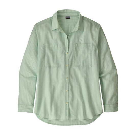 Femme Buttondown Vert