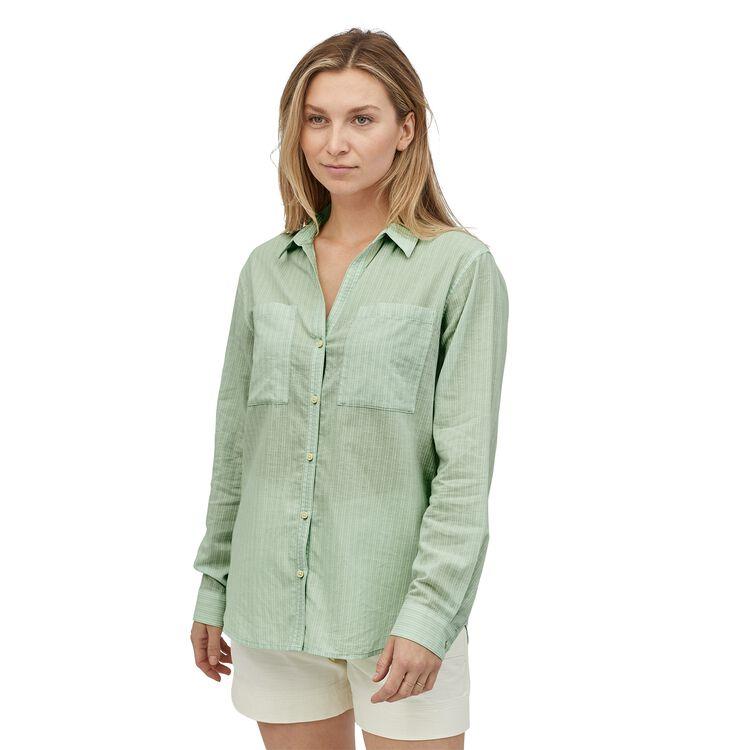 Femme Buttondown Vert