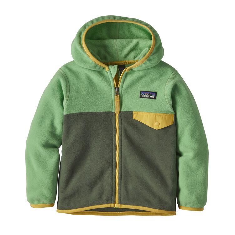 Enfant Micro Snap-T Fleece Vert