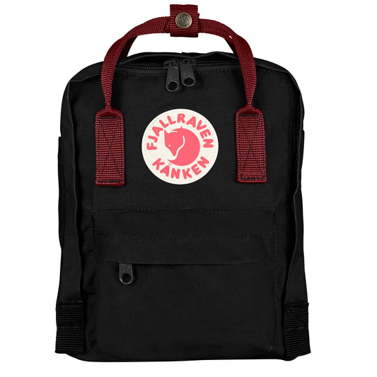 Kanken Mini Noir Ox Red