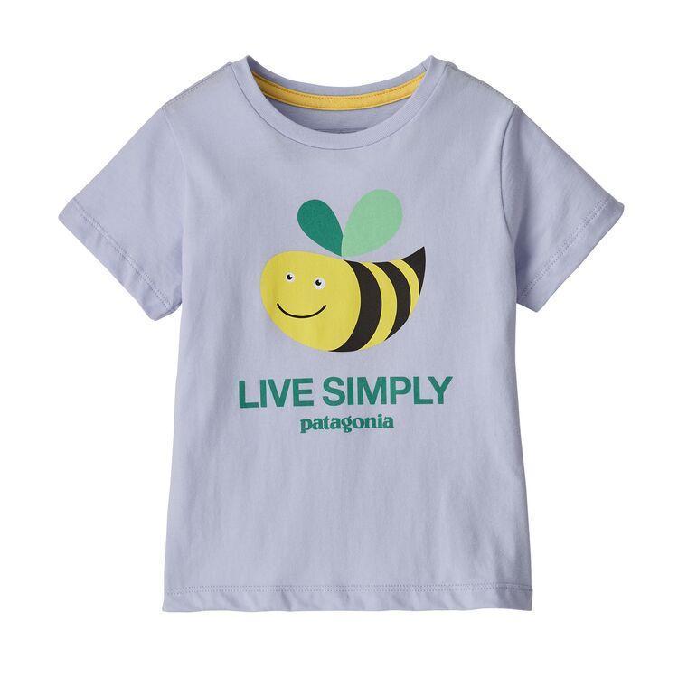 Bébé Live Simply Organic Cotton Live Simply Bee Coll Man Beluga-Patagonia-Bearco.fr