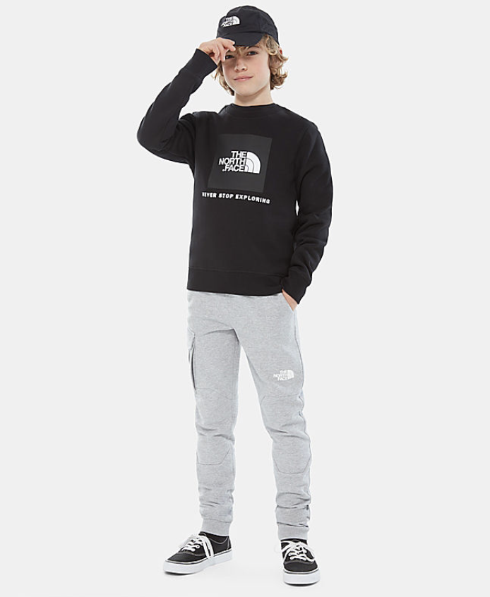 Box Crew Enfant Noir-The North Face-Bearco.fr