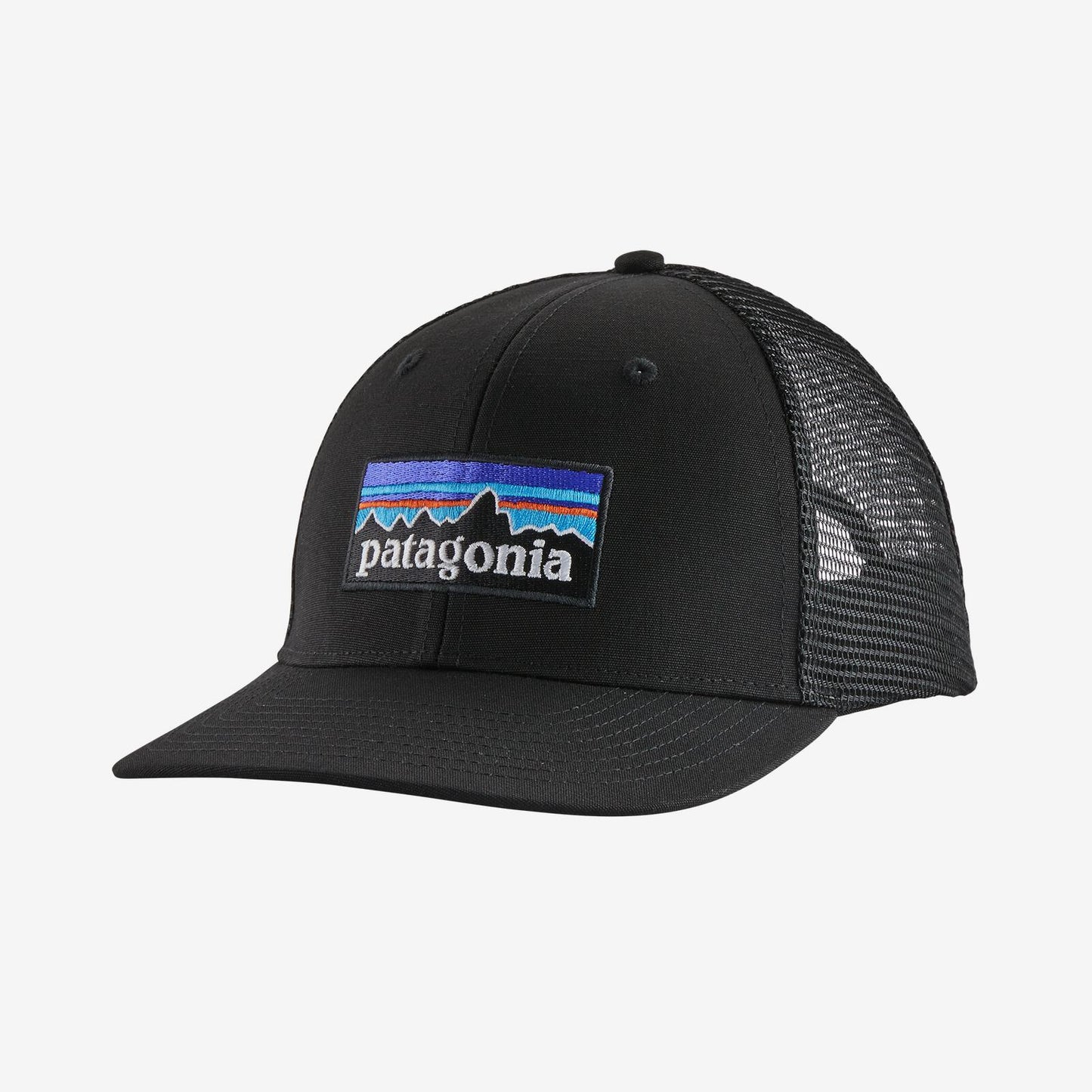 P-6 Logo Trucker Black