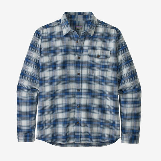 Homme Fjord Flannel Bleu