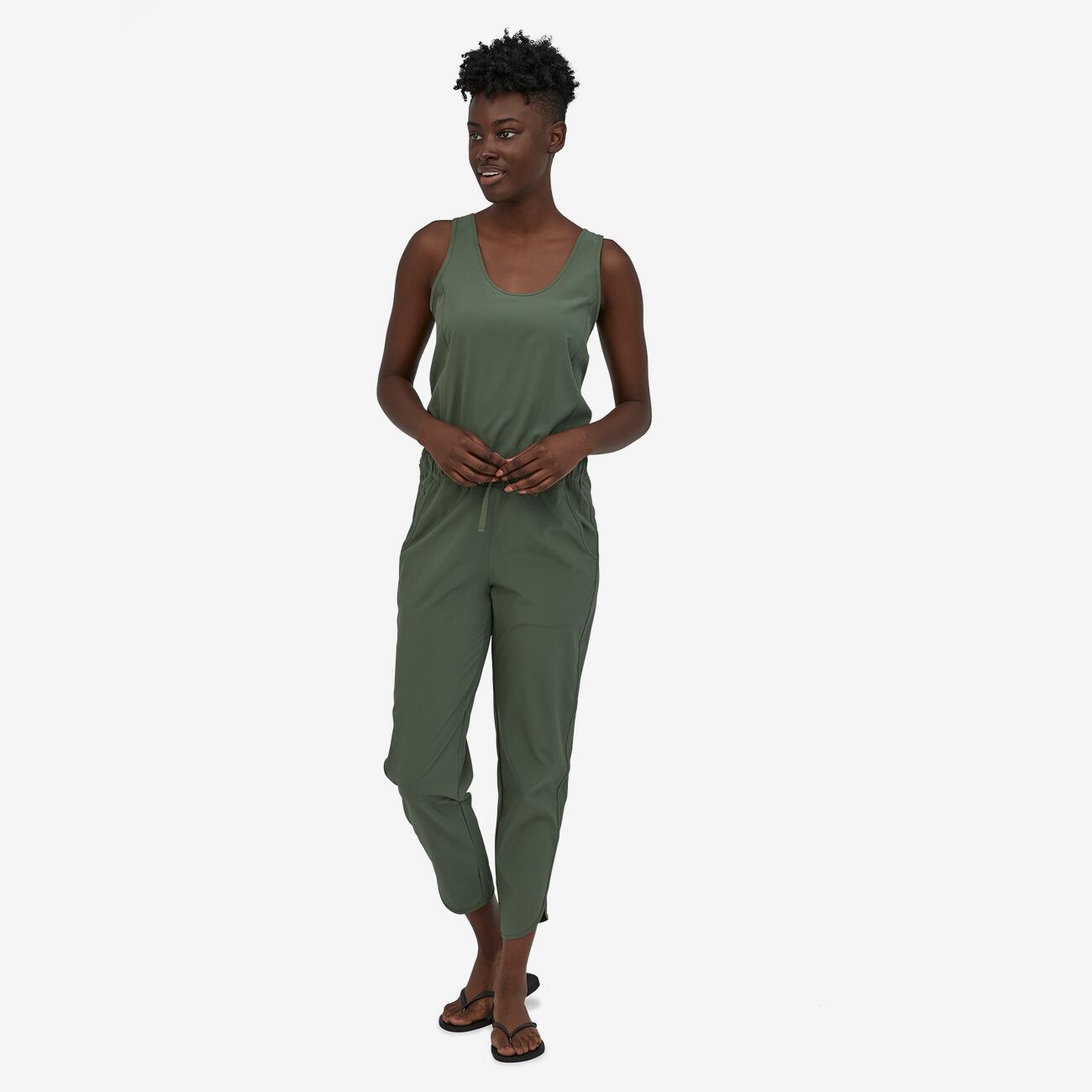 Femme Romper Vert