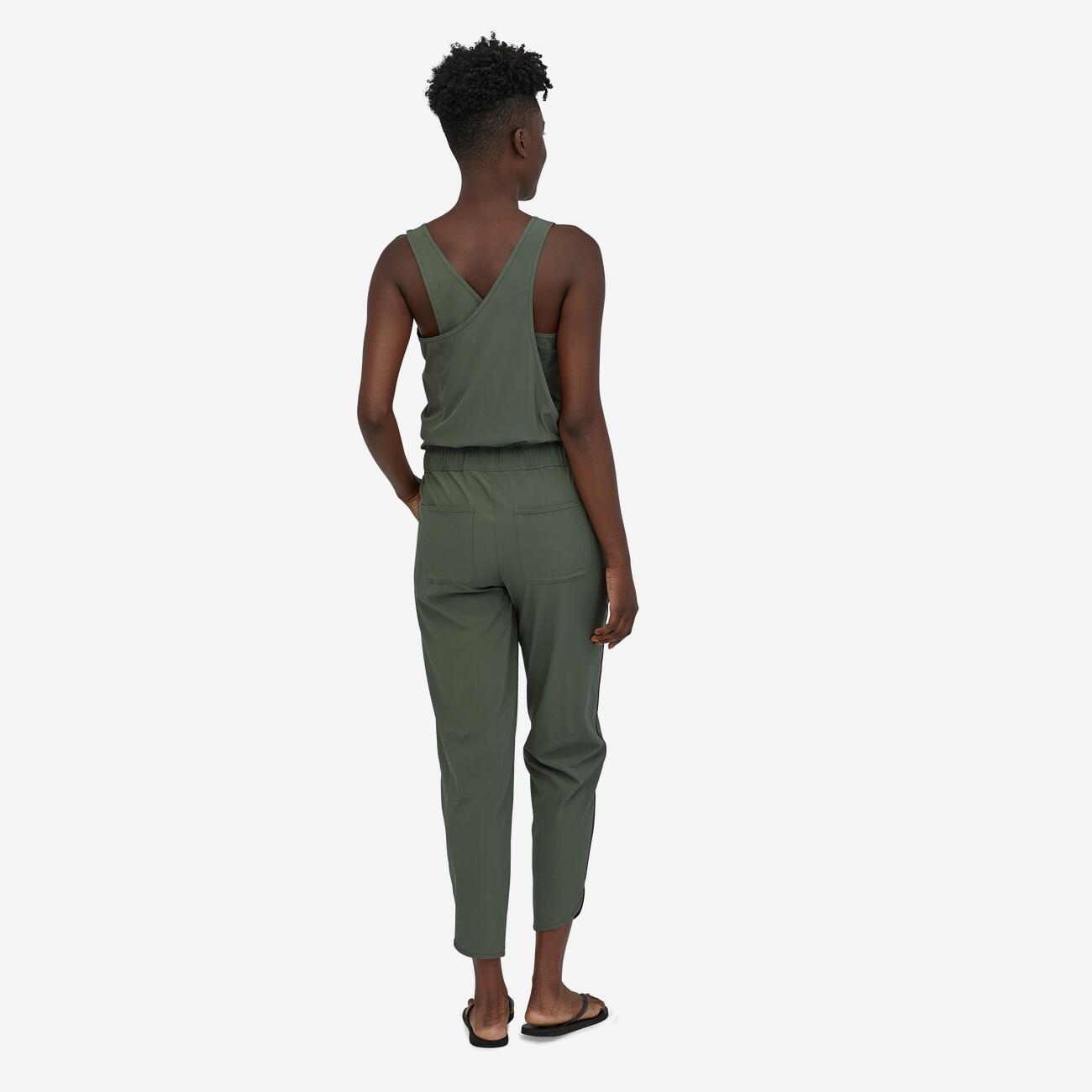 Femme Romper Vert