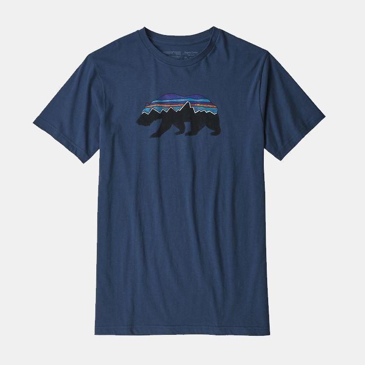 Homme Fitz Roy Bear Organic Tee-Patagonia-Bearco.fr