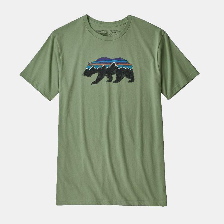 Homme Fitz Roy Bear Organic Tee-Patagonia-Bearco.fr