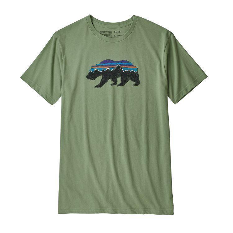 Homme Fitz Roy Bear Organic Tee-Patagonia-Bearco.fr