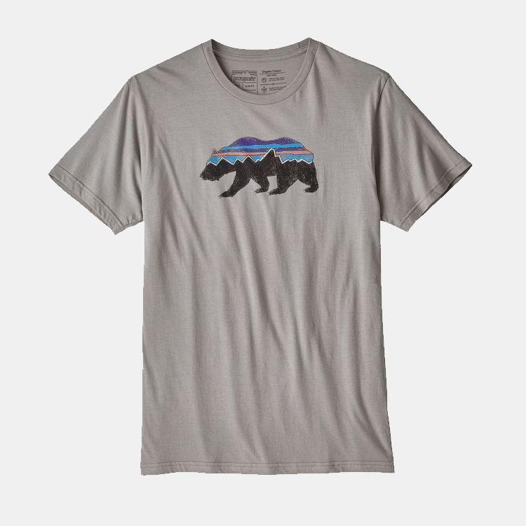 Homme Fitz Roy Bear Organic Tee-Patagonia-Bearco.fr
