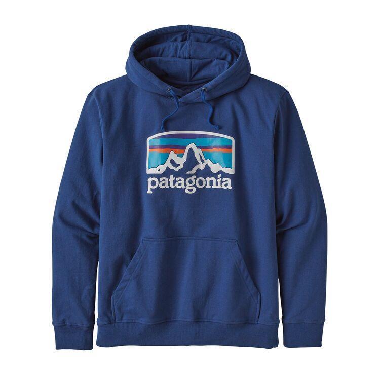 Homme Fitz Roy Horizons Uprisal Hoody Superior Bleu-Patagonia-Bearco.fr