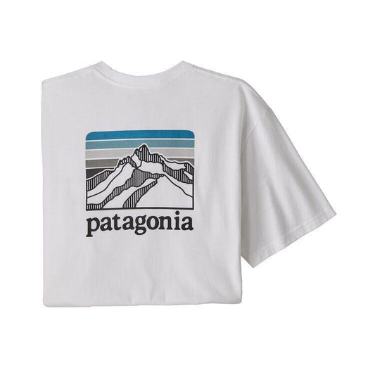Homme Line Logo Ridge Pocket Blanc-Patagonia-Bearco.fr