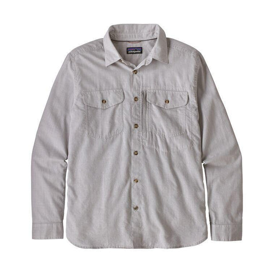 Homme Long-Sleeved Cayo Largo II Gris-Patagonia-Bearco.fr