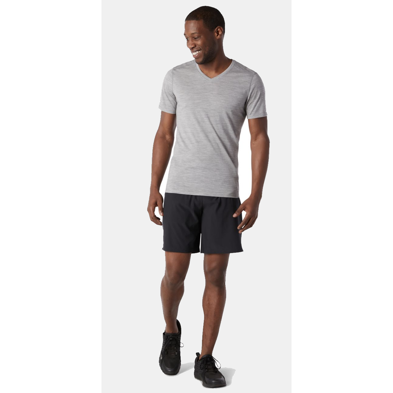 Homme Merino 150 Short Sleeve V-Neck Tee-Smartwool-Bearco.fr