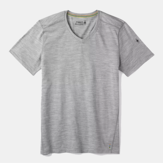 Homme Merino 150 Short Sleeve V-Neck Tee-Smartwool-Bearco.fr