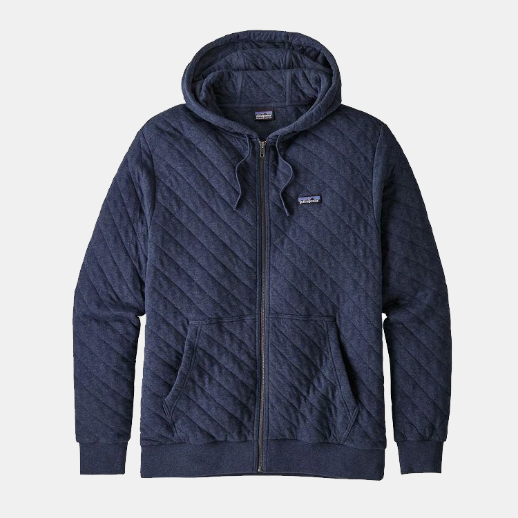 Homme Organic Cotton Quilt Hoodie jacket-Patagonia-Bearco.fr