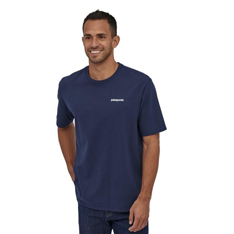 Homme P-6 Logo Responsibili-Tee Navy-Patagonia-Bearco.fr