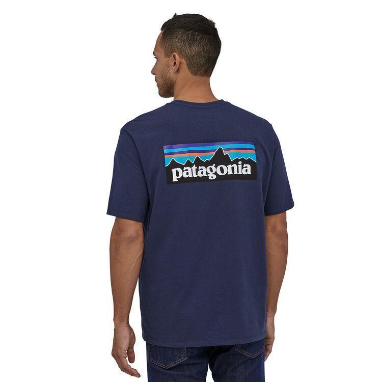 Homme P-6 Logo Responsibili-Tee Navy-Patagonia-Bearco.fr