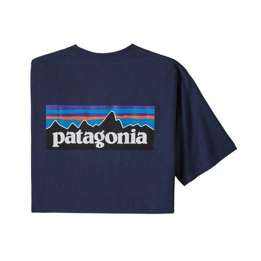 Homme P-6 Logo Responsibili-Tee Navy-Patagonia-Bearco.fr