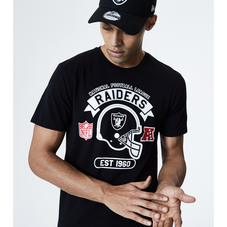 Homme Raiders D'Oakland Tee-New Era-Bearco.fr