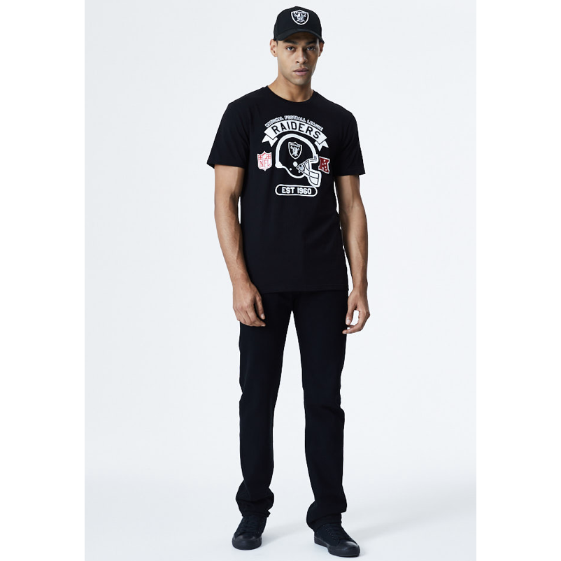 Homme Raiders D'Oakland Tee-New Era-Bearco.fr