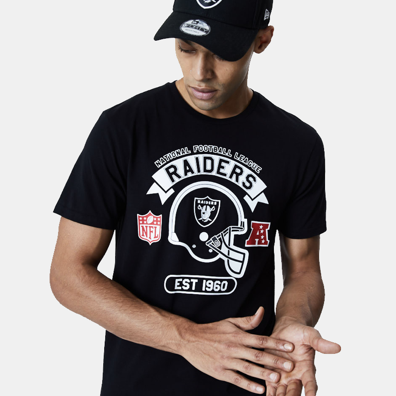 Homme Raiders D'Oakland Tee-New Era-Bearco.fr