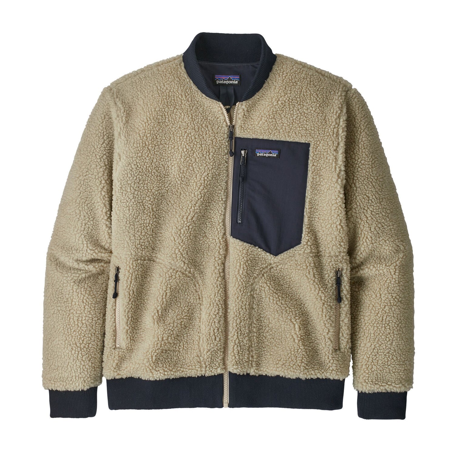 Homme Retro-X™ Fleece Bomber Jacket-Patagonia-Bearco.fr