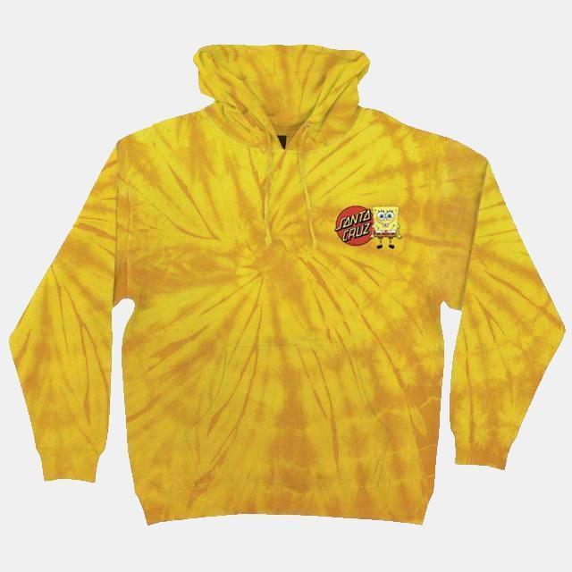 Homme Santa Cruz X SpongeBob Hoodie-Santa Cruz-Bearco.fr