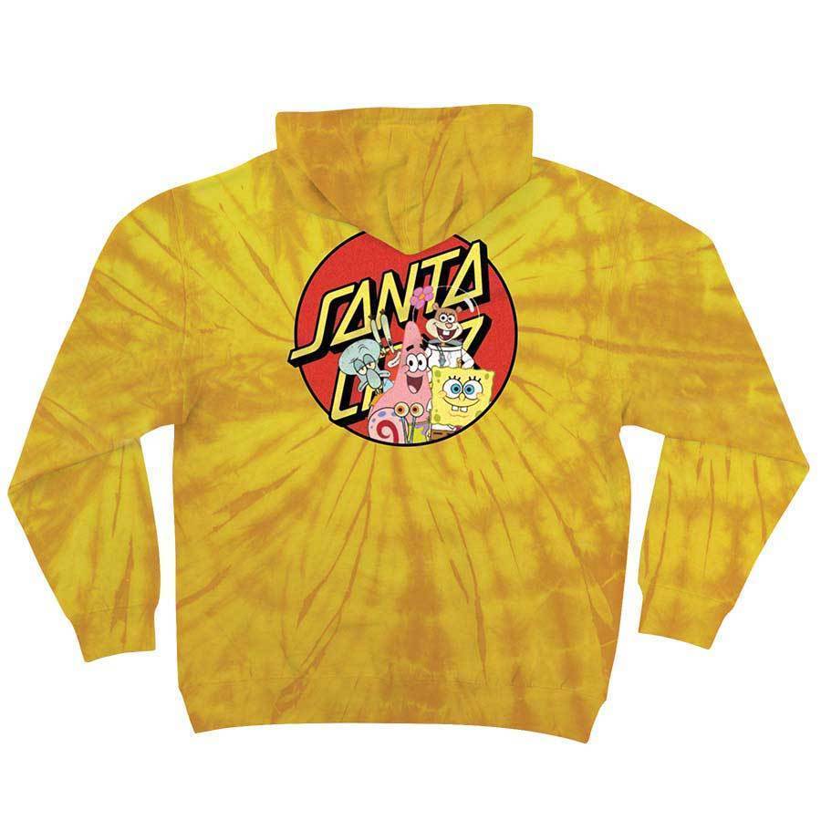 Homme Santa Cruz X SpongeBob Hoodie-Santa Cruz-Bearco.fr