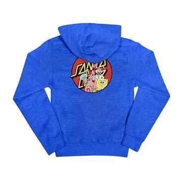 Homme Santa Cruz X SpongeBob Hoody Midwight-Santa Cruz-Bearco.fr