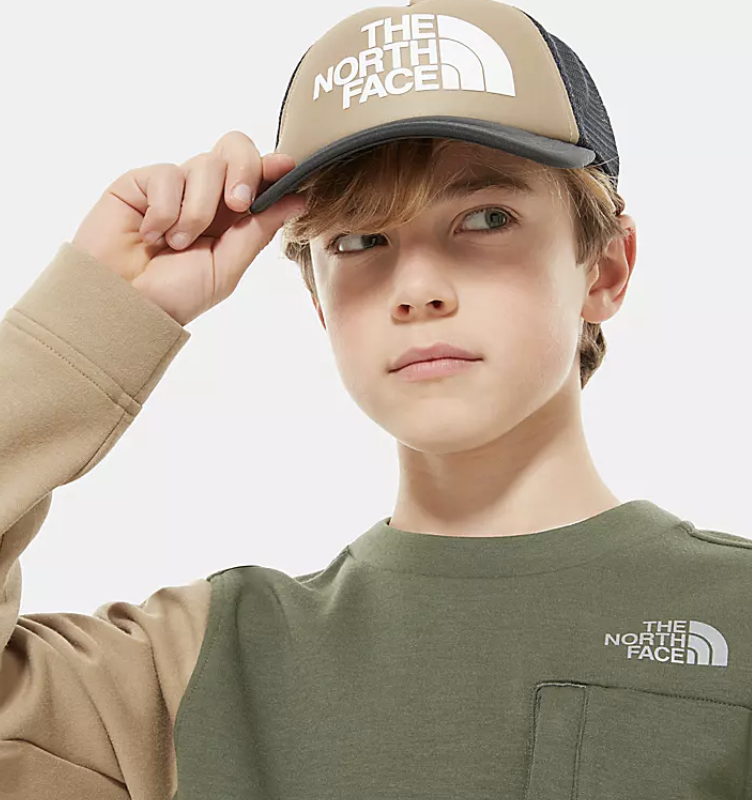 Logo Trucker Enfant Beige-The North Face-Bearco.fr