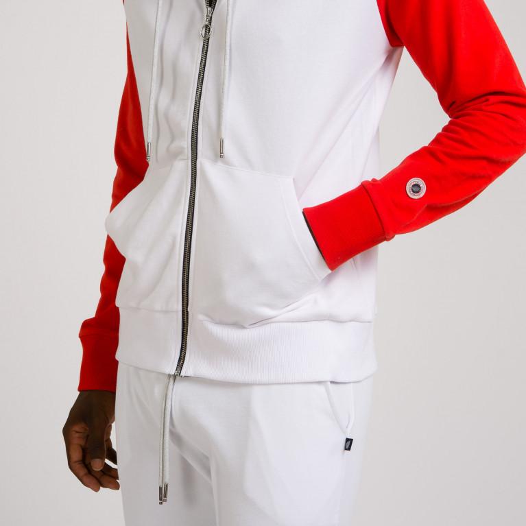 Homme/Femme Raglan Blanc