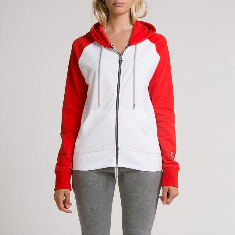 Homme/Femme Raglan Blanc