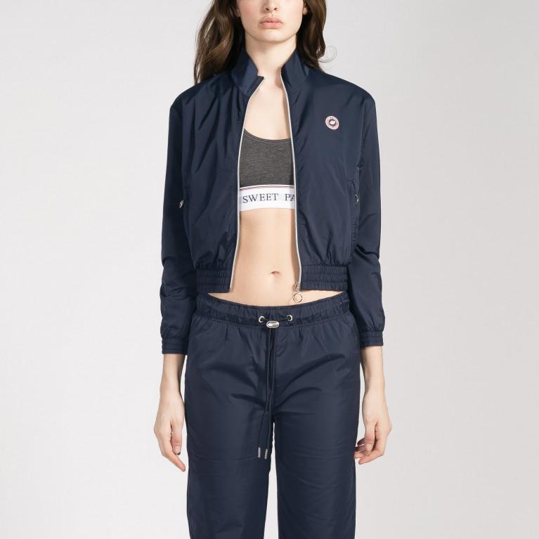 Tactel Crop Navy Femme-Sweet Pants-Bearco.fr